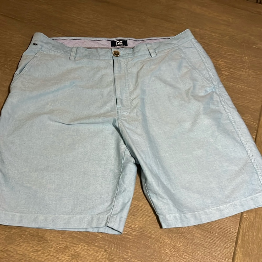 Cutter & Buck Men's Teal Blue Shorts size 36